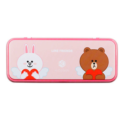 K-DESIGN X LINE FRIENDS 配件組♦粉愛情侶檔