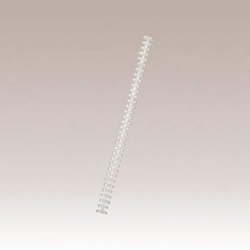 LIHIT LAB 日本進口 LIHIT A4專用34孔 透明活頁膠環 4支入/包 (N-1821)直徑19mm 約可放100張紙