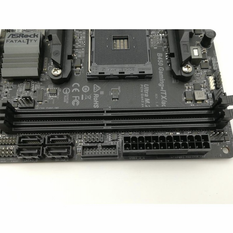 中古】ASRock Fatal1ty B450 Gaming-ITX/ac B450/AM4/11ac+BT4.2