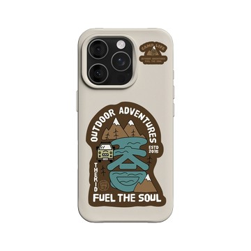 iPhone 16 Pro SolidX 貝殼灰 - KID - 露營山車