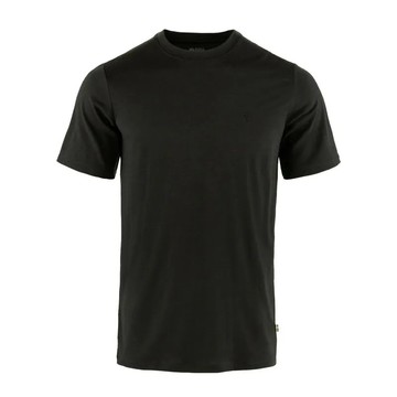 ├登山樂┤瑞典Fjallraven Abisko Wool短袖羊毛排汗衣 男 黑 #  FR87193-550