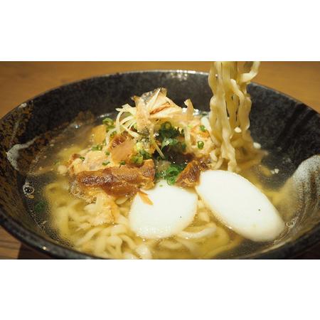 ふるさと納税 とろとろ軟骨ソーキ・沖縄そば5食セット （こだわりの自家製生麺） 沖縄県糸満市