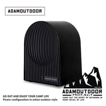 ADAMOUTDOOR 迷你陶瓷電暖爐 (黑色)_(ADEH-PTC500-BK)