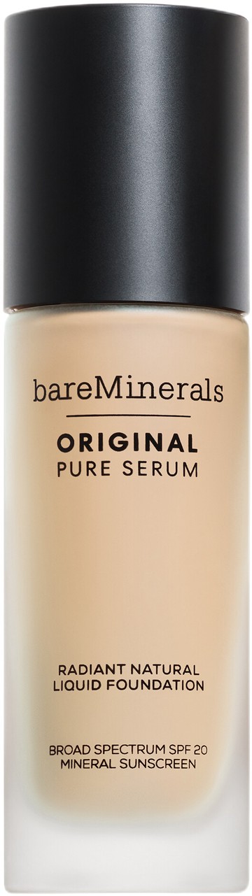 bareMinerals Original Pure Serum Radiant Natural Liquid Foundation SPF20 30ml 1 - Fair Warm