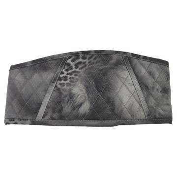 wildfun 野放 石墨烯眼罩 GFRE003 100%聚酯纖維 35G  67 x 12cm  豹紋印花灰色