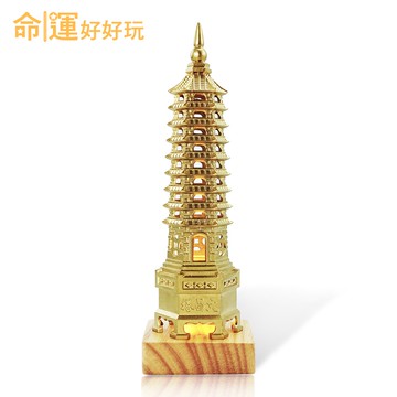 【命運好好玩】李玉珮-才智雙全黃銅文昌燈