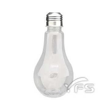 360cc燈泡瓶組(PET+銅蓋) (隨身瓶/造型杯/水壺/飲料杯/冰沙杯/優格杯/果汁杯)【裕發興包裝】YS313