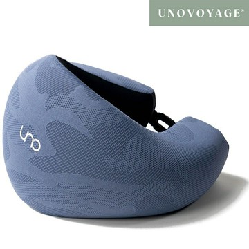 UNOVOYAGE UNO Knit 織麻頸枕/旅行枕/U型枕 雪梨藍