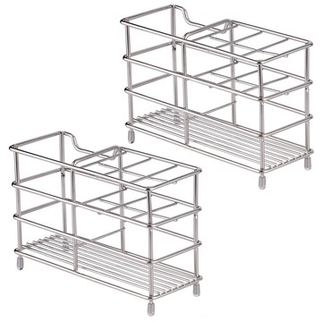 小麥購物 G461 不鏽鋼牙刷架 六格款 小 159g  2個  銀色