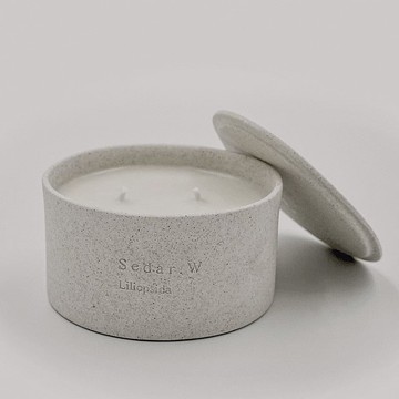 Sedar.W Scented Candle No.01 : Liliopsida (150g)