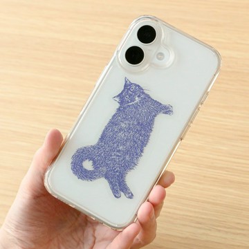 Cat Art Collection 透明造型貼紙 Shizuku
