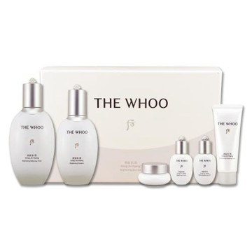 【WHOO 后】拱辰享雪珍珠凝潤保養禮盒（凝露 150ML +20ML +凝乳 110ML +20ML +水凝霜 10ML +潔顏乳 40ML）
