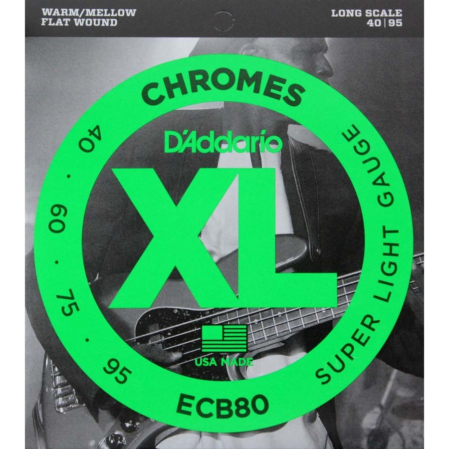 d'addario D Addario XL CHROMES Long ダダリオ ECB80