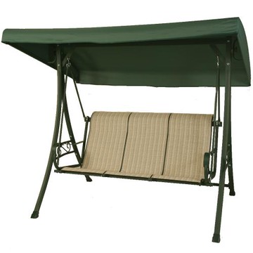 三人搖椅(附遮陽頂棚)-戶外搖椅鞦韆