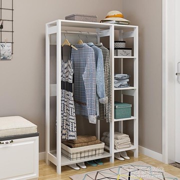 房間進門衣帽架的架子掛衣架落地置物架臥室韓式省空間家用經濟型 雙11特價