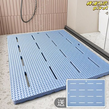 【防滑速幹】浴室防滑墊 衛生間地墊 廁所腳墊 吸水墊 門墊 鏤空設計 速幹防黴 加厚防摔 兒童家用 淋浴房門口