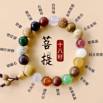台灣出貨【瑪瑙菩提手鍊】開運手鍊開運手環情侶手鍊情侶手環 招財吊飾 轉運辟邪祈福禮物吊飾 玻璃珠手環