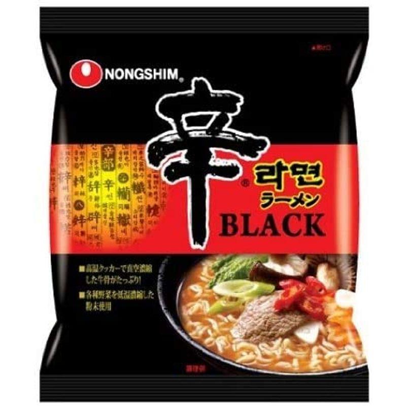 辛ラーメン ブラック(BLACK) 130g 20個 農心 並行輸入品