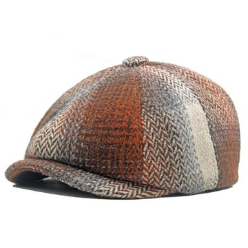 現貨+預購 報童帽貝雷帽-特別英倫耐戴時尚男女帽子2色74ir42【獨家進口】【米蘭精品】