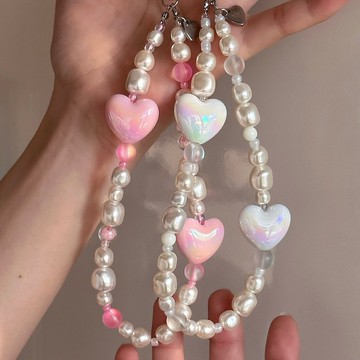 CHUBBY HEART 吊飾 (手機掛繩)