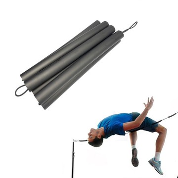 最低價 免運 跳高繩訓練繩運動裝備彈力軟繩泡沫跳戶外高桿撐桿跳彈力松緊繩LL1290