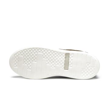 TRAVEL FOX＋LEVE 3 真皮免綁帶休閒鞋-咖啡