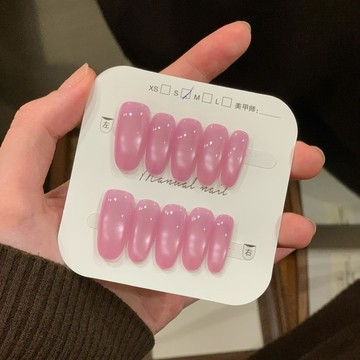 💗Yuki Nail💗夢幻玻璃珠貓眼合集高階顯白夏日氛圍感ins簡約百搭美甲穿戴甲