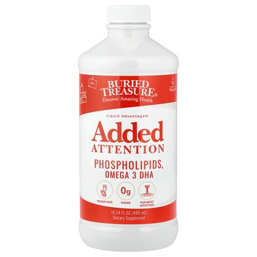 Buried Treasure, Liquid Advantage®，增加注意力，16.54 液量盎司（496 毫升）