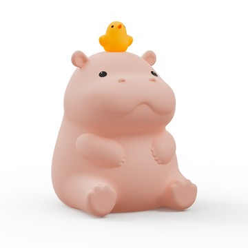 HIPPORIZZ Cozy Hippo 拍拍小夜燈  膚色