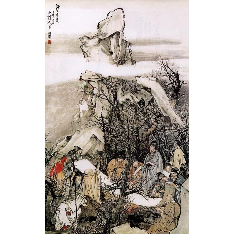 千姿百態画風流才子　仙佛と古代民俗画系列　中国絵画 千姿百#24577;画#39118;流才子