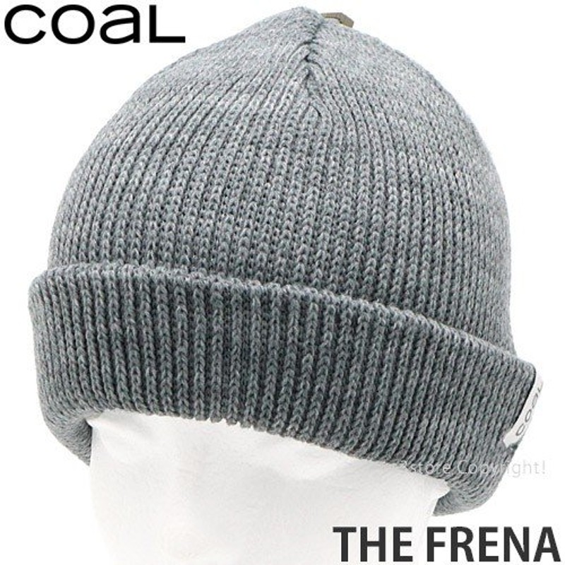 コール ザ フレナ COAL THE FRENA スノーボード ニット ビーニー 帽子 防寒 SNOW BEANIE カラー:HEATHER GREY  サイズ:OSFM 通販 LINEポイント最大0.5%GET | LINEショッピング