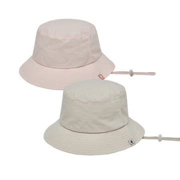 BLACKYAK 韓國 女 COTTON漁夫帽[淺卡其/粉紅]春夏 遮陽帽 登山帽 漁夫帽 休閒帽 女性款 BYCB1WAF01