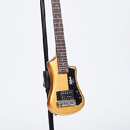 Hofner ヘフナー Shorty Guitar Gold Top リミテッドエディション 限定モデル Travel エレキギター w  Full Sized Neck ＆ Gigbag エレキギター エレクトリッ