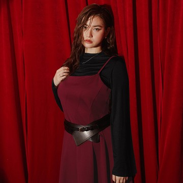 微透天絲羊毛立領長袖上衣 MUA