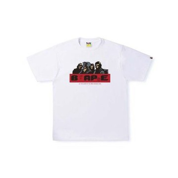 BAPE General Tee 猿人 短袖 白色 BAPE-613CM [台灣現貨]