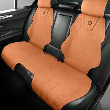 汽車坐墊四季通用翻毛皮透氣麂皮絨馬鞍墊麂皮絨座墊夏季椅小蠻