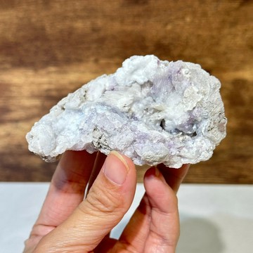 圖桑帶回 | 螢石方解石 共生 藍紫花 螢石 原礦 桌上型 風水擺件 T240328-902