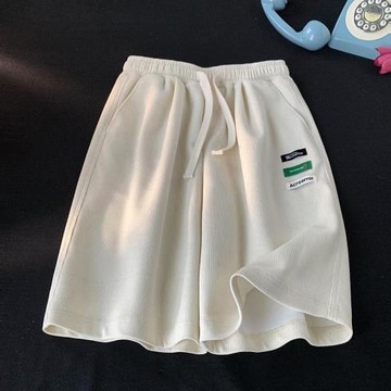 短褲男夏季薄款五分褲男士運動速干褲直筒寬松休閑中褲美式籃球褲