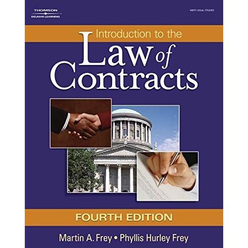 An Introduction to the Law of Contracts (West Legal Studies (Hardcover))