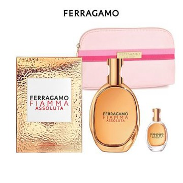 【FERRAGAMO】純粹熾焰女性淡香精100ml(贈化妝包+同款小香6ml乙瓶)