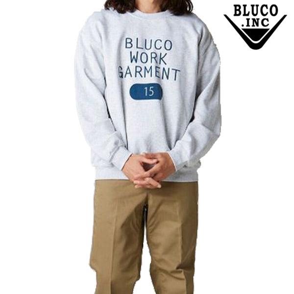 ブルコ BLUCO SWEAT SHIRTS -college- スウェット トレーナー カレッジ ロゴ シンプル ワーク バイカー 作業着 メンズ  ブランド 通販 LINEポイント最大0.5%GET LINEショッピング