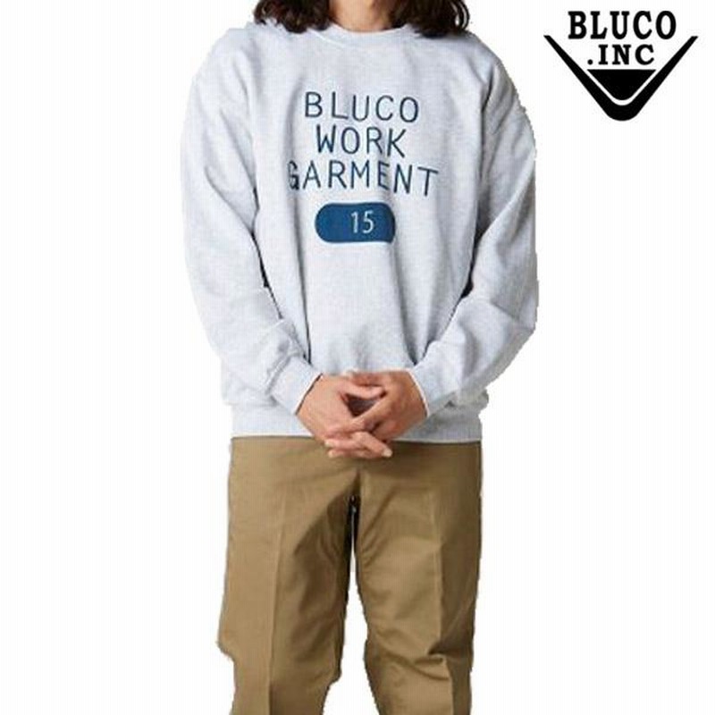 ブルコ BLUCO SWEAT SHIRTS -college- スウェット トレーナー カレッジ 