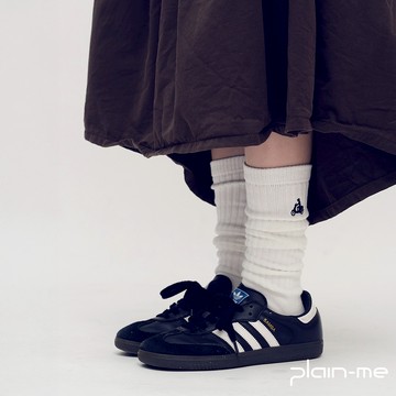 plain-me [機車刺繡] 襪子 推推襪 襪 中筒襪 長襪 [PLN2955-252]