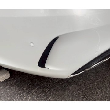 ~歐力斯車飾~賓士 BENZ W205 C180 C200 C250 C300 後保桿飾條 後風刀 後風口飾板 後刀鋒
