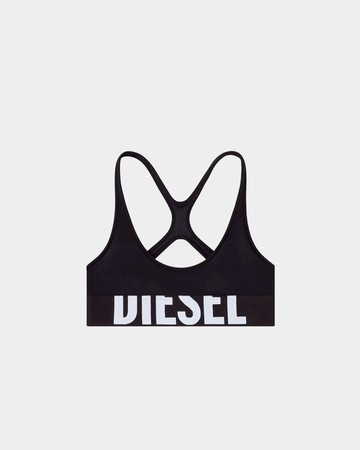 DIESEL 低胸運動內衣 (黑) - M