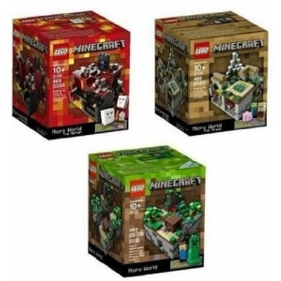 レゴ マインクラフト Minecraft Lego Collectible 3 Piece Set - (The ...