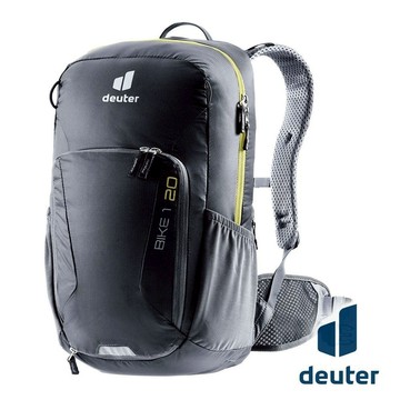 【德國 deuter】Bike I自行車背包20L『黑』3202221 戶外 露營 登山 健行 休閒 時尚 運動 自行車 背包 後背包