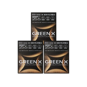 TAIZAKU 進化乳清蛋白-醇黑可可風味 4入X3盒(GREENX綠原酸 強化代謝 分離乳清)