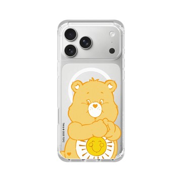 iPhone 17 Pro Max ClearX (MagSafe 兼容) 晶透白 - Care Bears - Funshine Bear