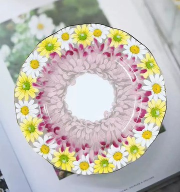 英國Aynsley 雛菊系列 骨瓷餐盤20cm 4色任選